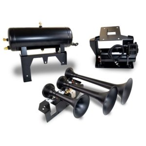 Toyota Tundra Onboard Air System - Kleinn Air Horns - Model 730 Horns - `07-`21